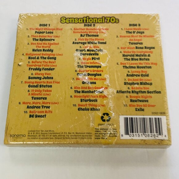 Sensational 70s Collectors Edition 3-CD Set - Picture 2 of 2